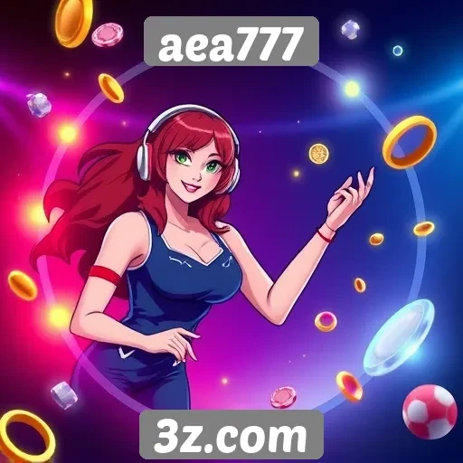 Vista geral do site aea777 e suas funcionalidades